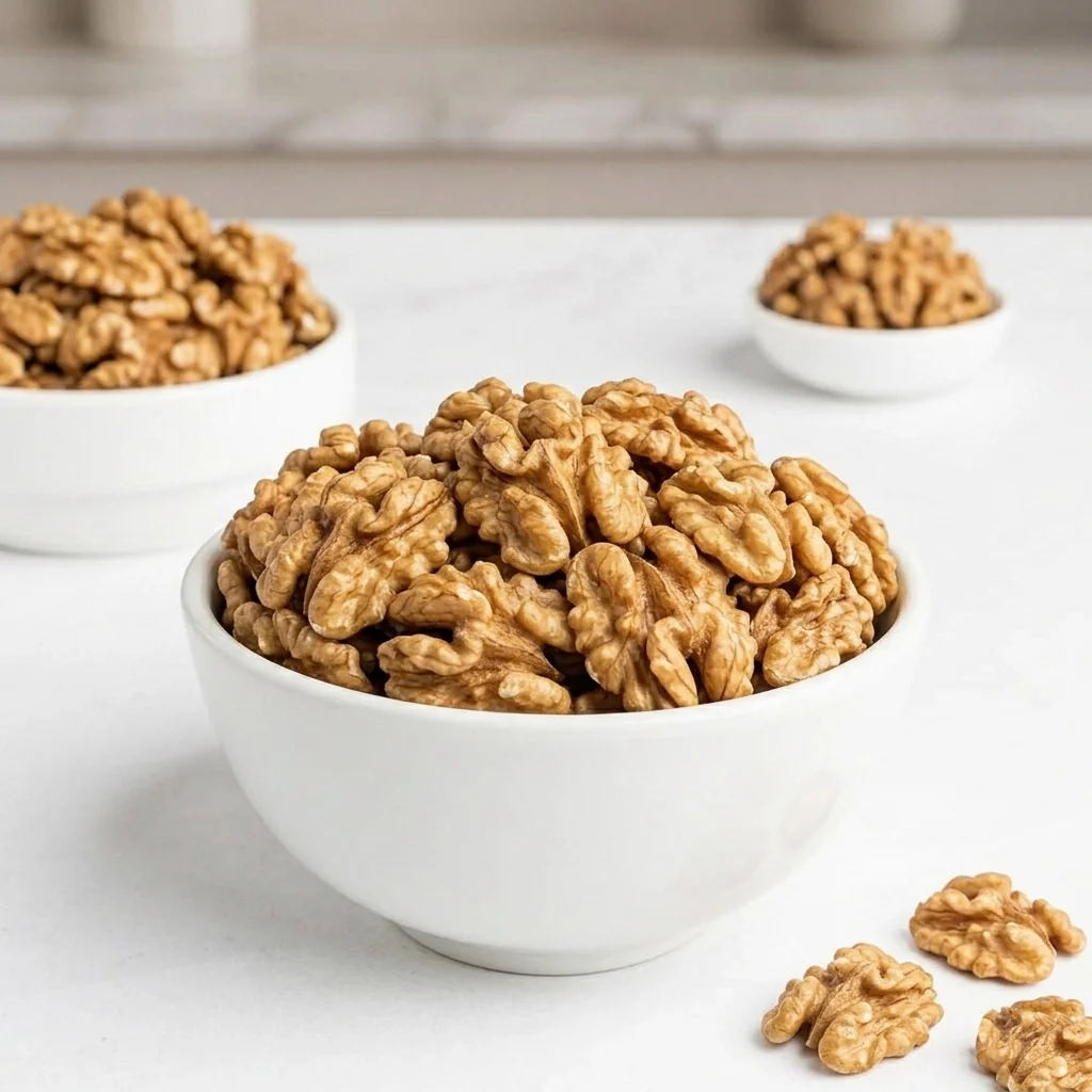 Shelled Kashmiri walnut kernels